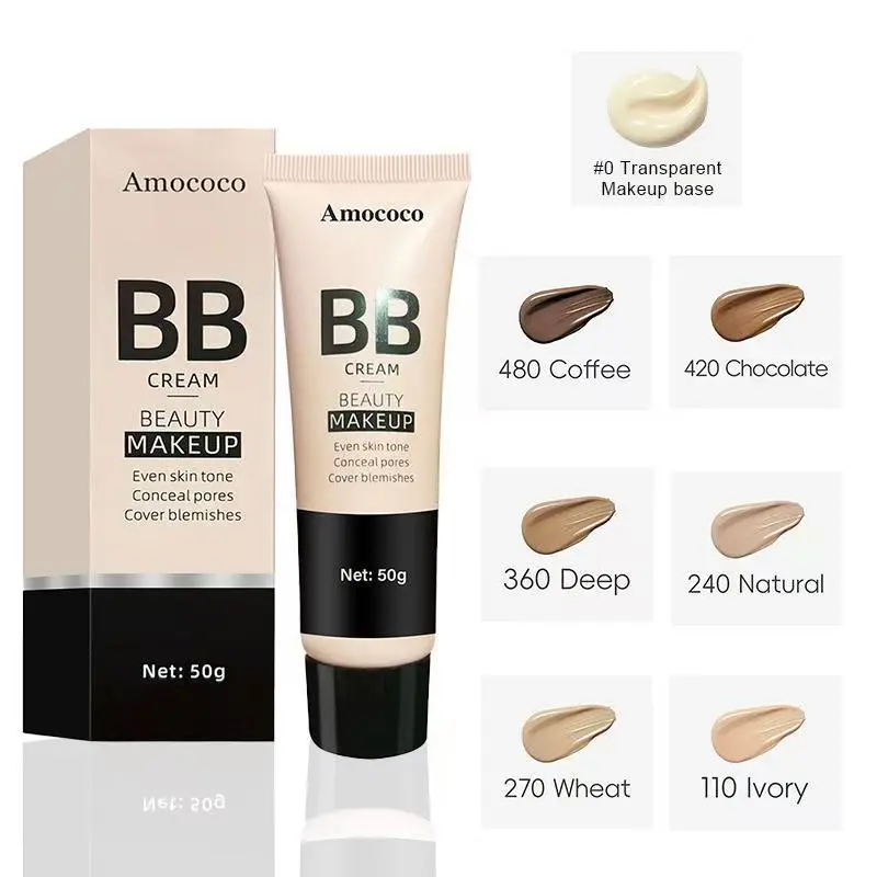 Comprehensive skin BB cream | high concealer base makeup, moisturize skin color, and moisturize color. It needs to clean skin color, dull, waterproof, and moisturize for a long time