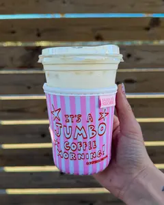 ‘Jumbo Coffee’ Drinky Dink™ Coffee Sleeve
