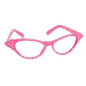 Hip Hop 50's Shop 50’s Rhinestone Cateye Glasses – Adult fit