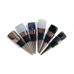 Bottle stopper with Crystal