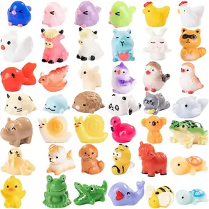 42 count Mini   42 Styles Small   Miniature to  Little   Figures Bulk for Dollhouse  Landscape Aquarium Decorations DIY Crafts