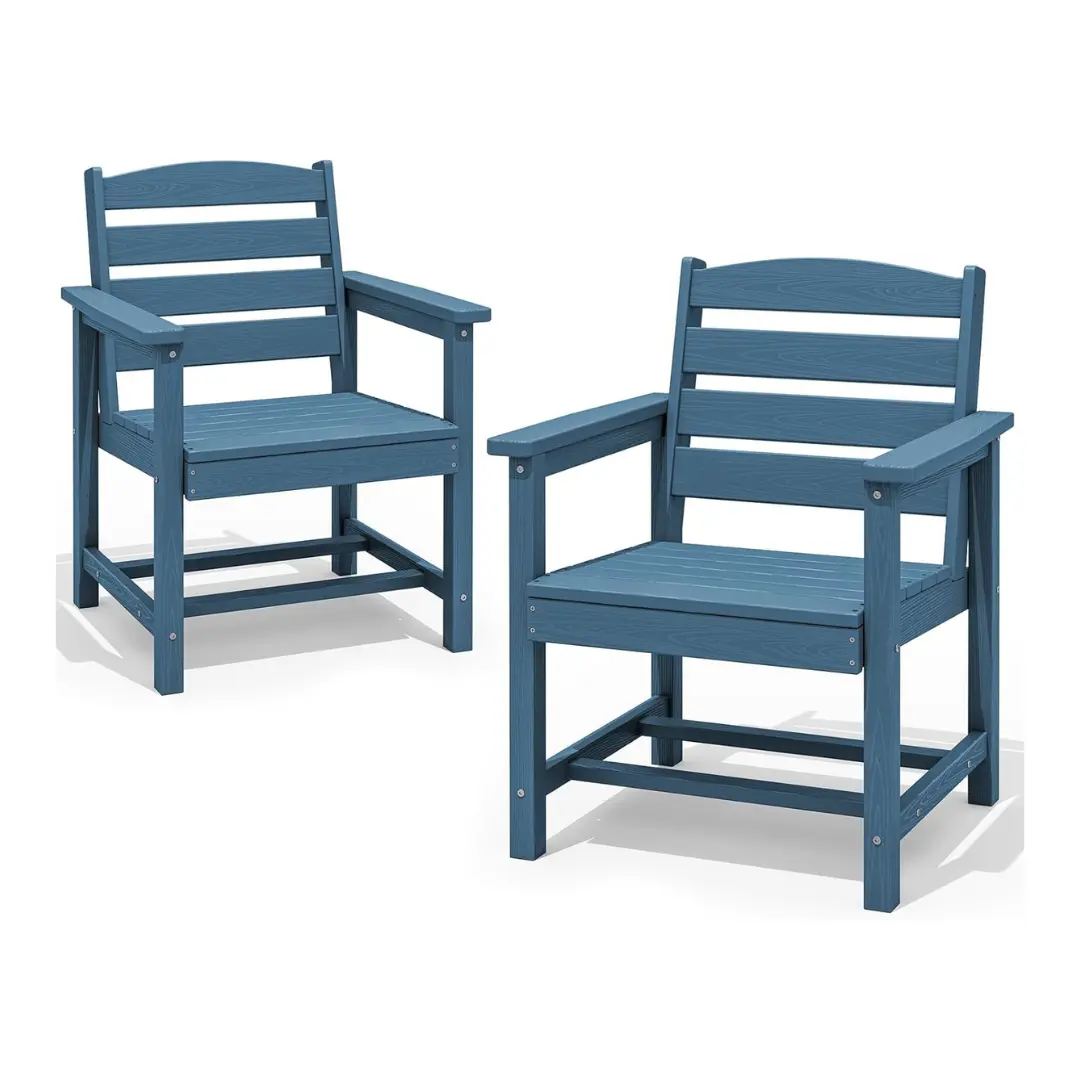 2 Chairs, Blue