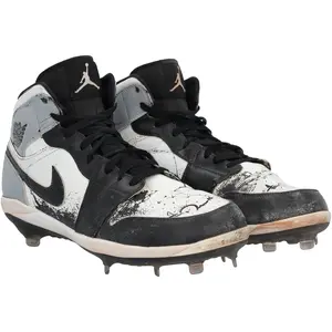 Jarren Duran Boston Red Sox Autographed Game-Used White and Black Jordan Cleats from the 2024 MLB Season - Fanatics Authentic Certified