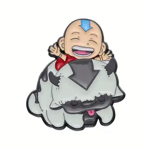 Cute avatar enamel pin