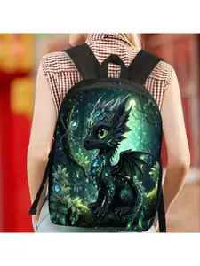 1 Dreamdragon designed 17 inch laptop backpack with water bottle holder - lightweight and durable school backpack for teenagers and adults, adjustable shoulder straps,