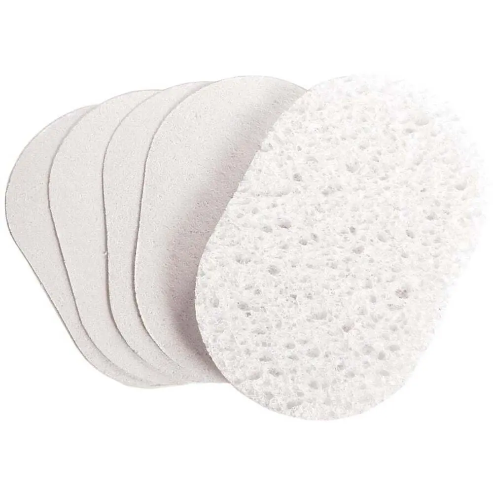 Oval Compressed Sponge / White / 24 Pack