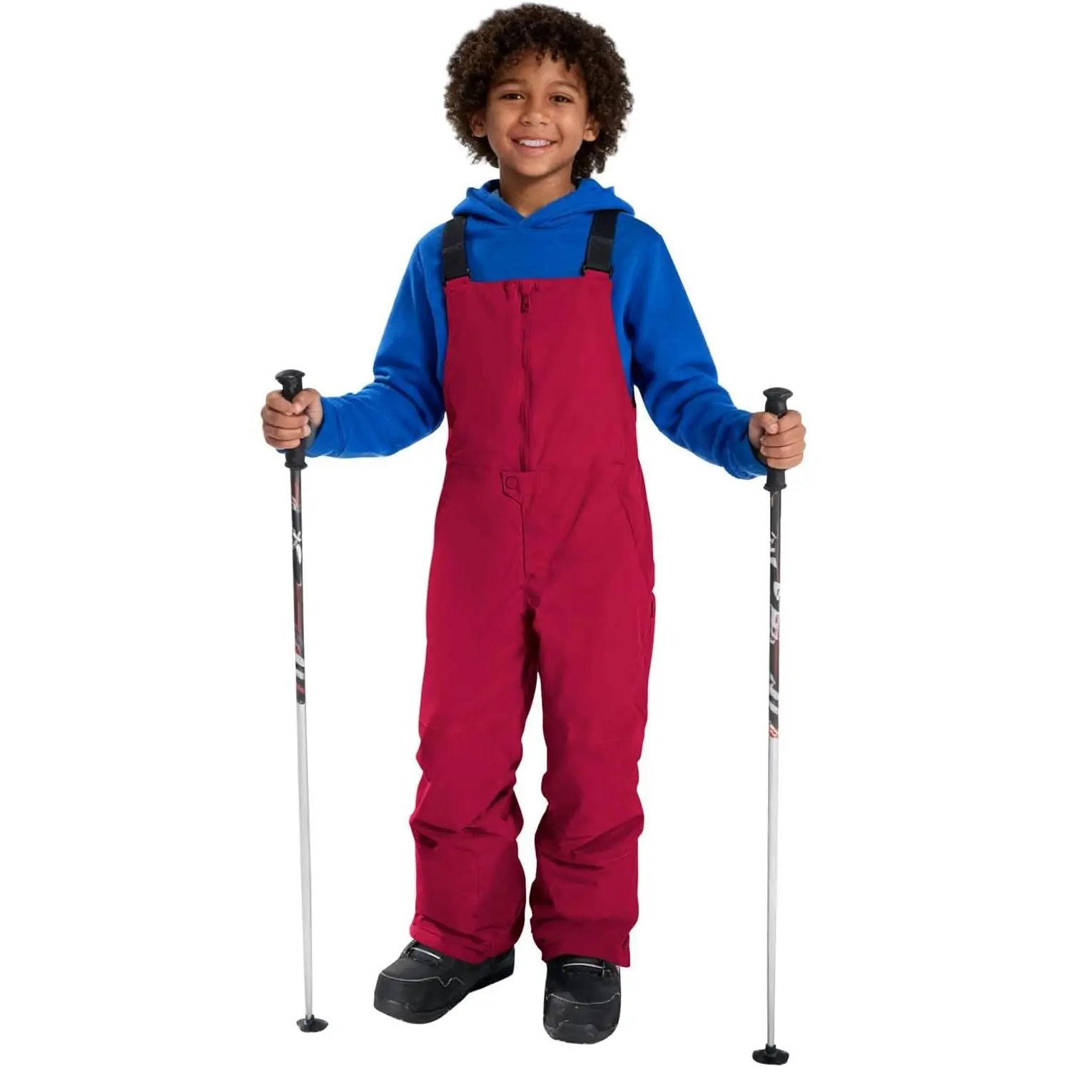 Boys Snow Bibs Kids Ski Pants Waterproof Insulated Snowboard Winter Overalls 5-14 Years(Gift)