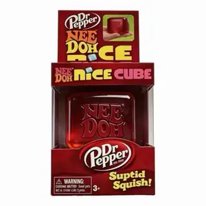 NeeDoh 5.5cm Nice Cube Fidget Toys Sprite & Dr Pepper Maltose Stress Relieving Toy Various Styles Decompression Toy