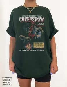 Creepshow, stephen king, george romero shirt, Horror movies shirt
