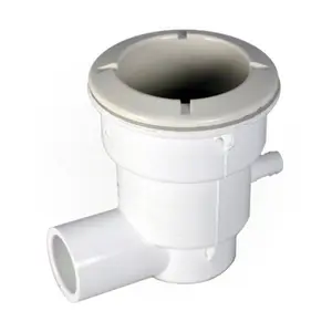 212 MAIN Gecko Alliance 210-5910 Poly Gunite Ell Jet Body Assembly - Ribbed Wall Design, Slip Joint Feature, Compatible with Aquatic Fitness Equipment