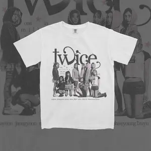 TWICE Graphic T Shirt, ONCE Kpop Fan Gift, This is For World Tour Tee, Unisex S-5XL Graphic Band Tee