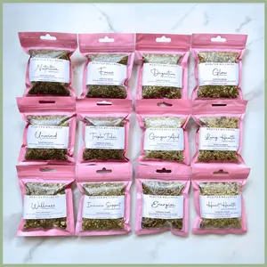 Loose Leaf Tea Sampler with 12 Organic Wellness Teas