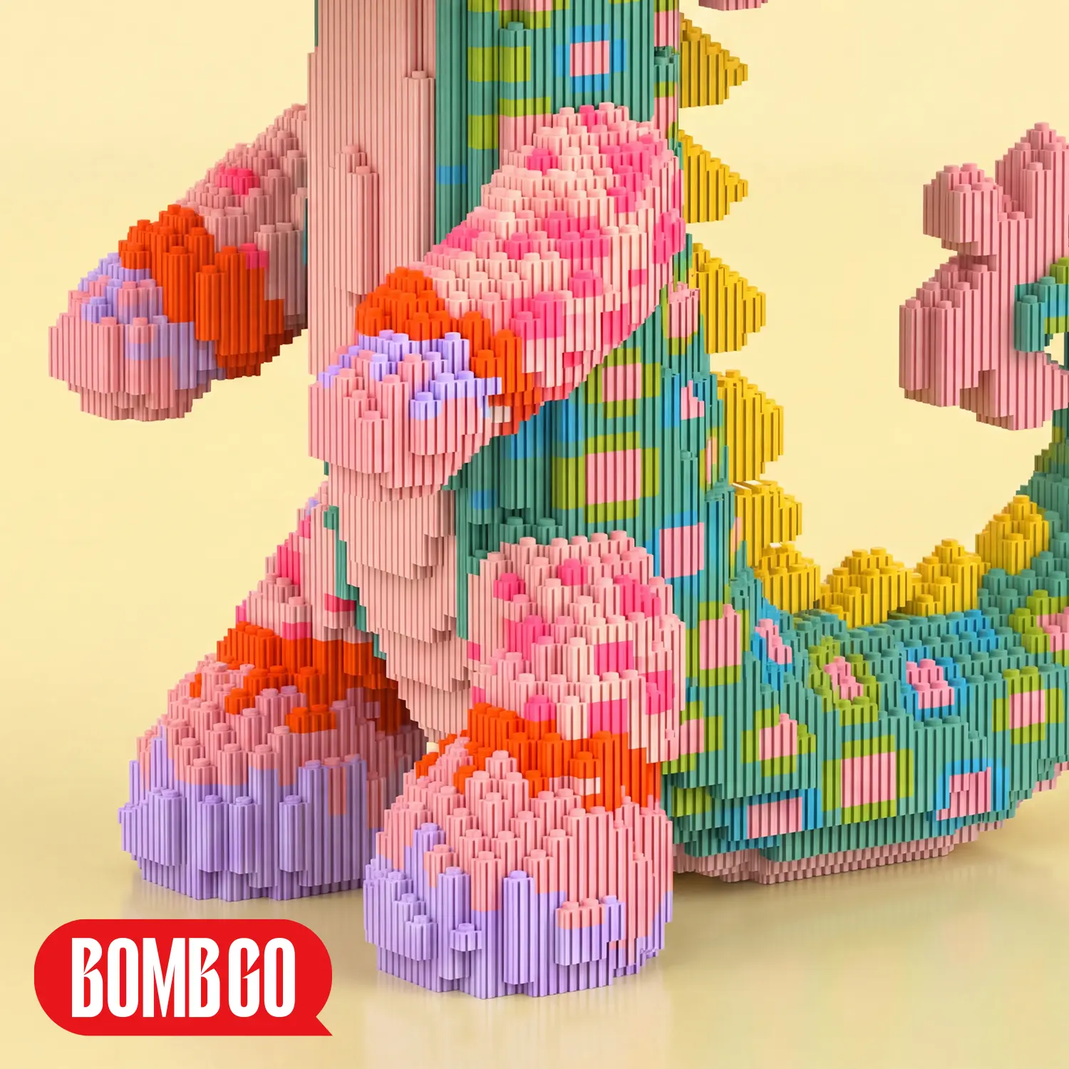 BOMBGO  Building Block, Toys,Birthday Gift,Christmas Gift,Educational Building Blocks,Trend Decoration,Cool Gifts,Brick,Family Bonding BlackFriday Christmas
