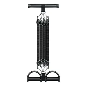 Pedal Resistance Band Anti-Break Four-Strand Resistance Rope Leg Training Home Abdominal Muscle Training Sit-Up Aid