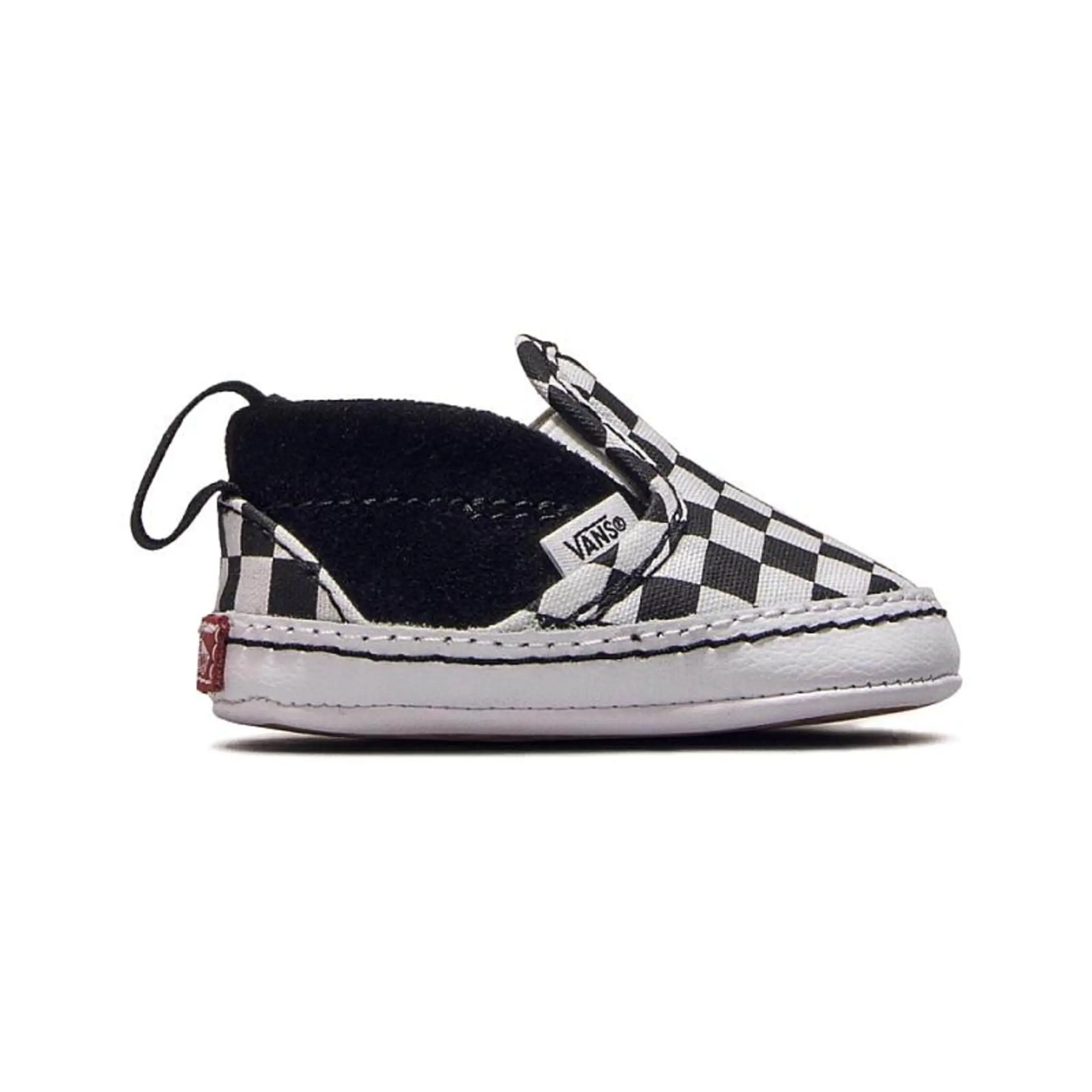Vans Classic Slip-On Black White TD Fashion Shoes New