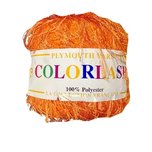 Plymouth Yarn - Colorlash Eyelash Yarn (One 50 g Ball) 100% Polyester - Approx. 220 yards | Hand Wash -  Made in France
