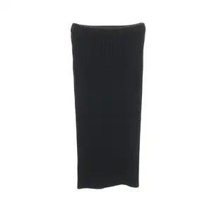 Pre-owned PRADA Wool Small Leather Goods Slim Fit Skirt