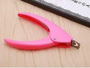 Professional Acrylic Nail Clipper - Adjustable Stainless Steel False Nail Tip Cutter for Artificial Gel Nails - Sharp Edge Trimmer Manicure Tool for DIY Home & Salon Nail Tech Supplies