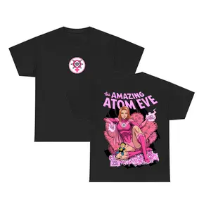 Atom Eve From Invincible T-Shirt , Back and Front Print, Fashion Cotton, Full Colors, Full Sizes, For Men, For Women