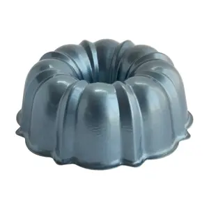 12 Cup Aluminum Formed Bundt Pan - Blue