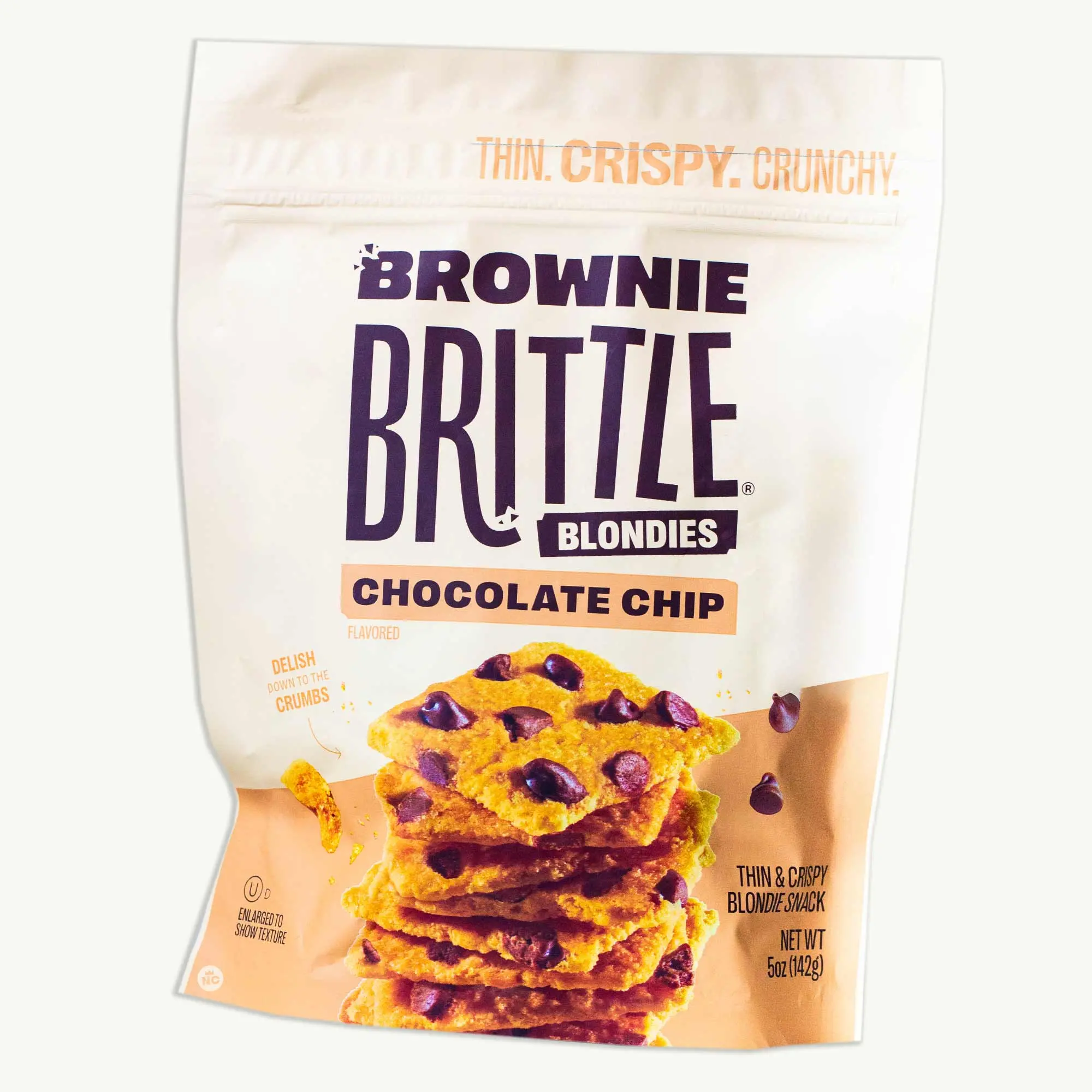 Brownie Brittle Blondies Chocolate Chip 5oz Brownie Brittle Blondies Chocolate Chip 5oz