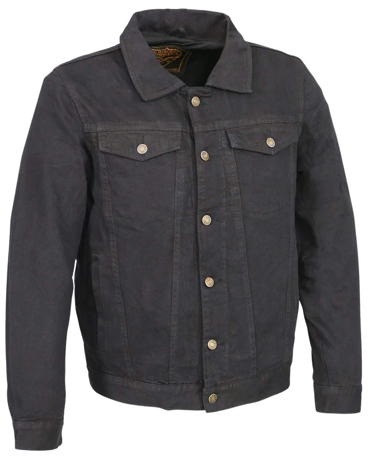 Milwaukee Leather Men's Performance Men'S Traditional Denim Jacket 3X And - Blk