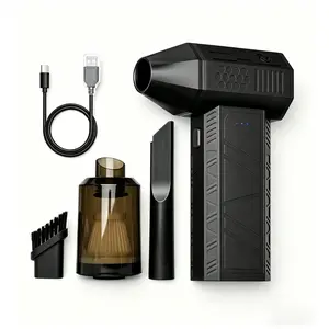 High-Voltage Handheld High-Speed Turbo FanPortable Powerful Wind Blower for Car Snow & Dust Removal, Camping