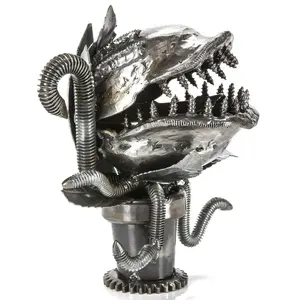 Audrey Two Inspired Recycled Metal Sculpture