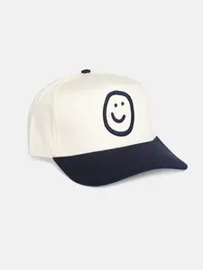 Happiness Hat - Natural/Navy