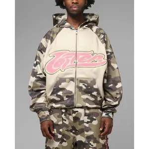 Loiter Jet Stream Zip Hoodie Camo