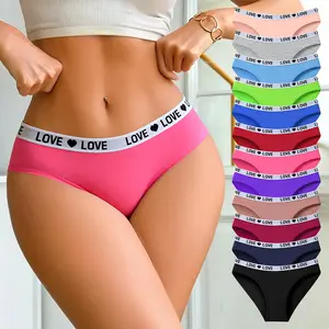 Hotcom Women's Cotton Hipster Briefs 7/12-Pack Soft Breathable Fabric Everyday Fit Lingerie Style Athletic & Bridal Basics Activewear Briefs Panties Womenswear tiktokshopspringglowup