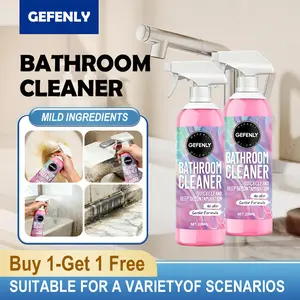 【Buy 1 Get 1 Free】Multi-purpose Cleaner powerfully removes limescale, stain, and urine stains. This multi-purpose cleaner is suitable for smooth or glazed shower stalls, bathtubs, sinks, and glass surfaces. 200mlx2, gentle formula