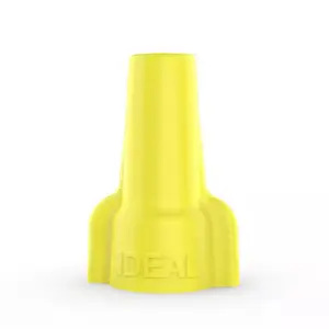 IDEAL Wing-Nut Wire Connector 451 Yellow Jar of 500 Durable Electrical Connectors for Wiring Projects