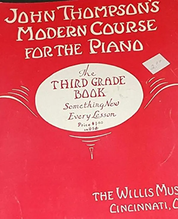 USED Book - John Thompson's Modern Course for the Piano: The Third Grade Book (Vol. #4) by Laurence Ellert (Paperback)