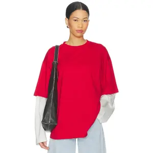 LIONESS Bottega Shirt in Crimson