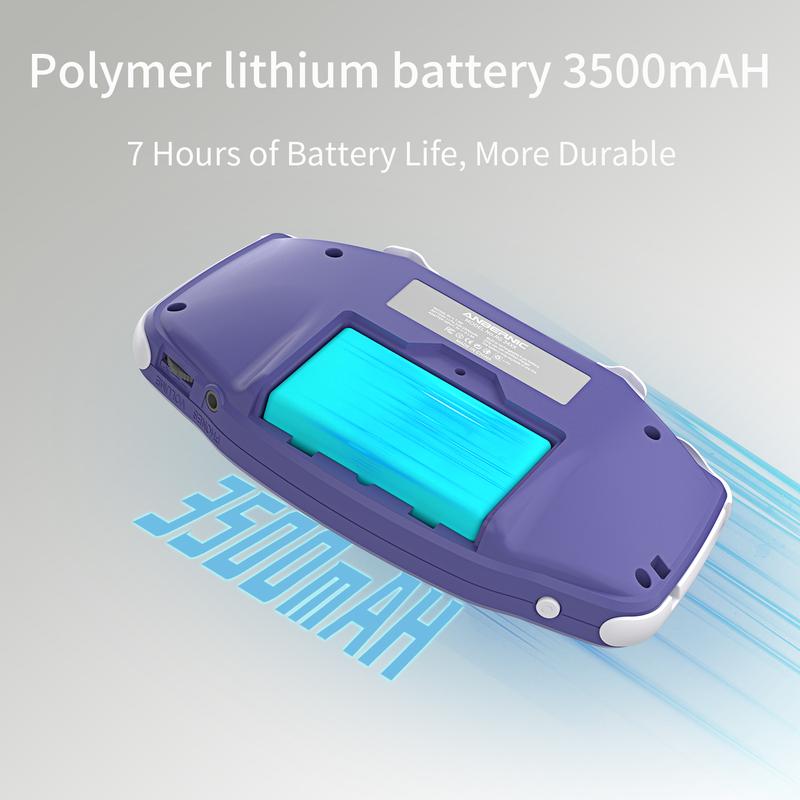 Anbernic RG 34XX Handheld Game Console【Buy 1 Get 1 HDMI 4K Cable+1 Fancy Case+1 Type-C Cable+1 Screen Protector+1 Lanyard】3.4-inch IPS Full-view Angle 720*480 H700 Quad-core ARM Cortex-A53 LPDDR4 1GB Ready to Play Gift Package