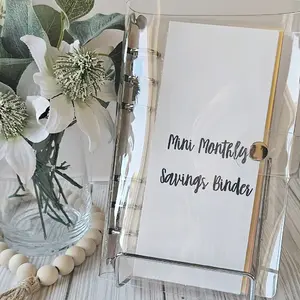Mini Monthly Savings Challenge  Binder