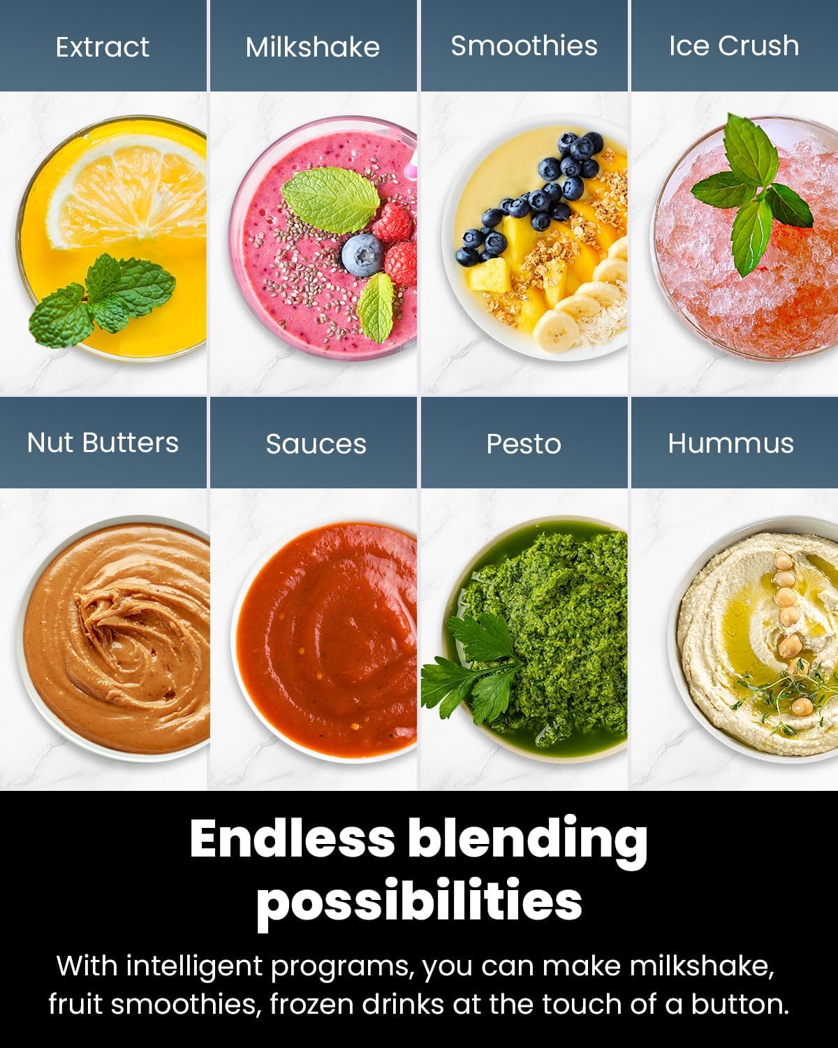 SHARDOR Blender for Shake and Smoothies, Powerful 1200W Countertop Blender, 52oz Glass Jar, for Frozen Fruit Drinks, Smoothies, Sauces & More, Silver Home Multifunction Juicer SHARDOR Blender for Shake and Smoothies, Powerful 1200W Countertop Blender, 52oz Glass Jar, for Frozen Fruit Drinks, Smoothies, Sauces & More, Silver Home Multifunction Juicer