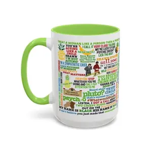 Psych TV Show Quotes Mug, Shawn and Gus Detective Comedy Coffee Cup, Pineapple Psych Fan Mug, Gift for TV Show Fans and Best Friends