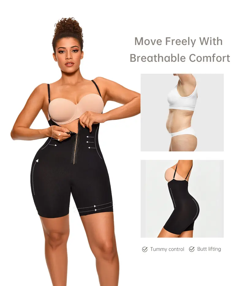 Product Introduction of VVL Christmas Holiday Haul High Waist Shapewear Shorts with Hook and Eye Closure - Featuring Adjustable Comfort Tummy Control Fajas Womenswear 19