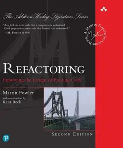 USED Book - Refactoring: Improving the Design of Existing Code by Fowler, Martin (Hardcover) - english