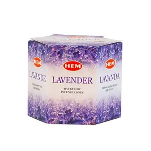 HEM Lavender Backflow Cones