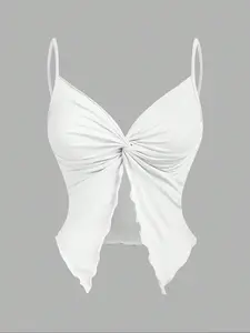 Trendy Butterfly Shape Women's Casual Fitted Adjustable Strapless Top, Minimalist Versatile Fashion Piece for Everyday Wear, Comfortable and Stylish Design