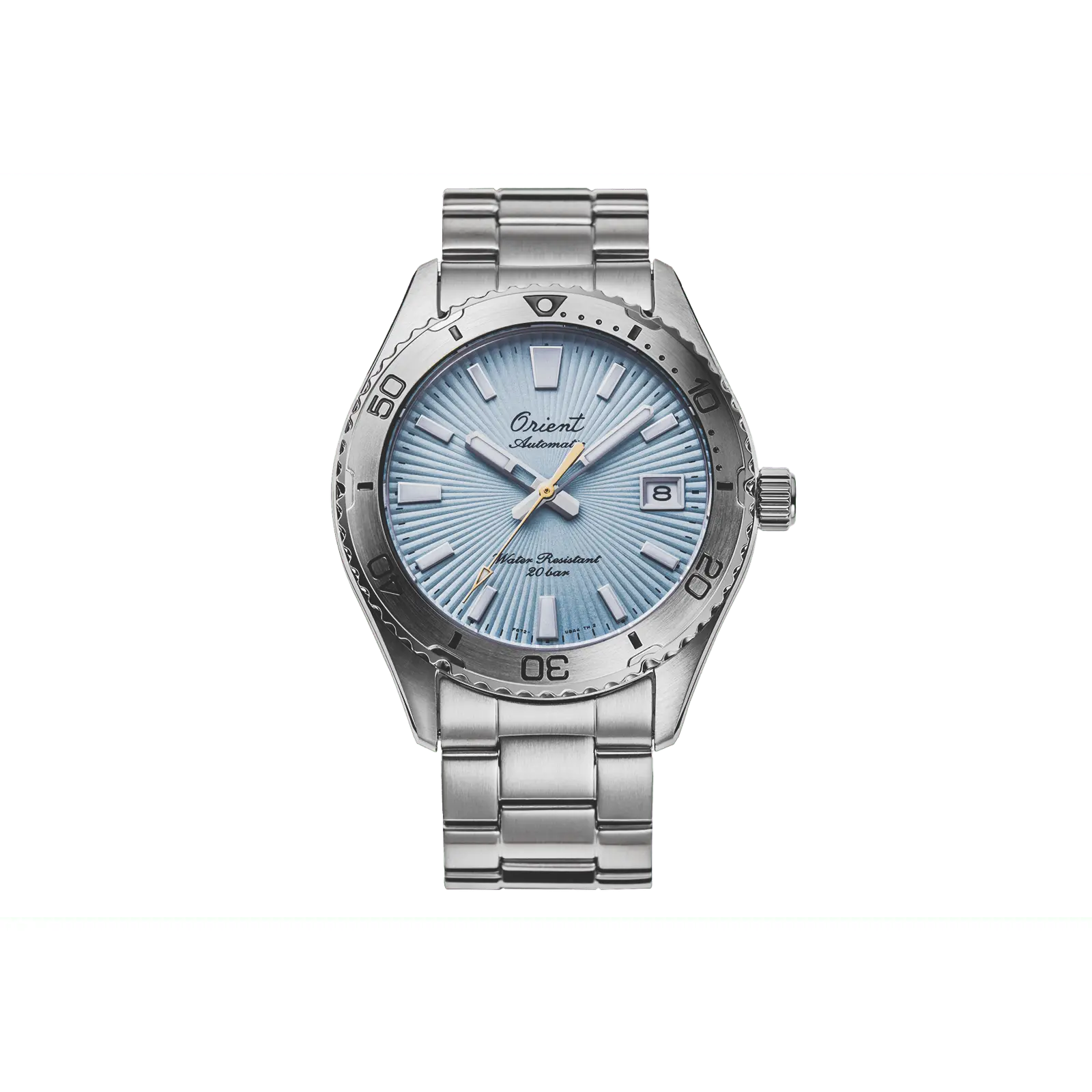 Orient 75th Anniversary Limited Edition Unisex Automatic Waterproof Mechanical Watch - 40mm Case, Sapphire Crystal, 200m Waterproof Diver Wristwatch, Stainless Steel Watch, RA-AC0Q12L30B, Stainless Steel Watches