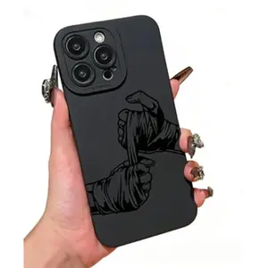 Phone Case - A TPU Case with a Black Boxing Or Muay Thai Design That Offers Full Protection And Precise Fit for Iphone Iphone 6, 7, 8, X, Xs, Xr, Xs MaxSuitable for a variety of iPhone models, from Iphone 17 series to Iphone 11 series, and Iphone x series