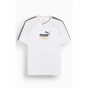 Puma Men's King Relaxed Short Sleeve Football Jersey - Multicolor