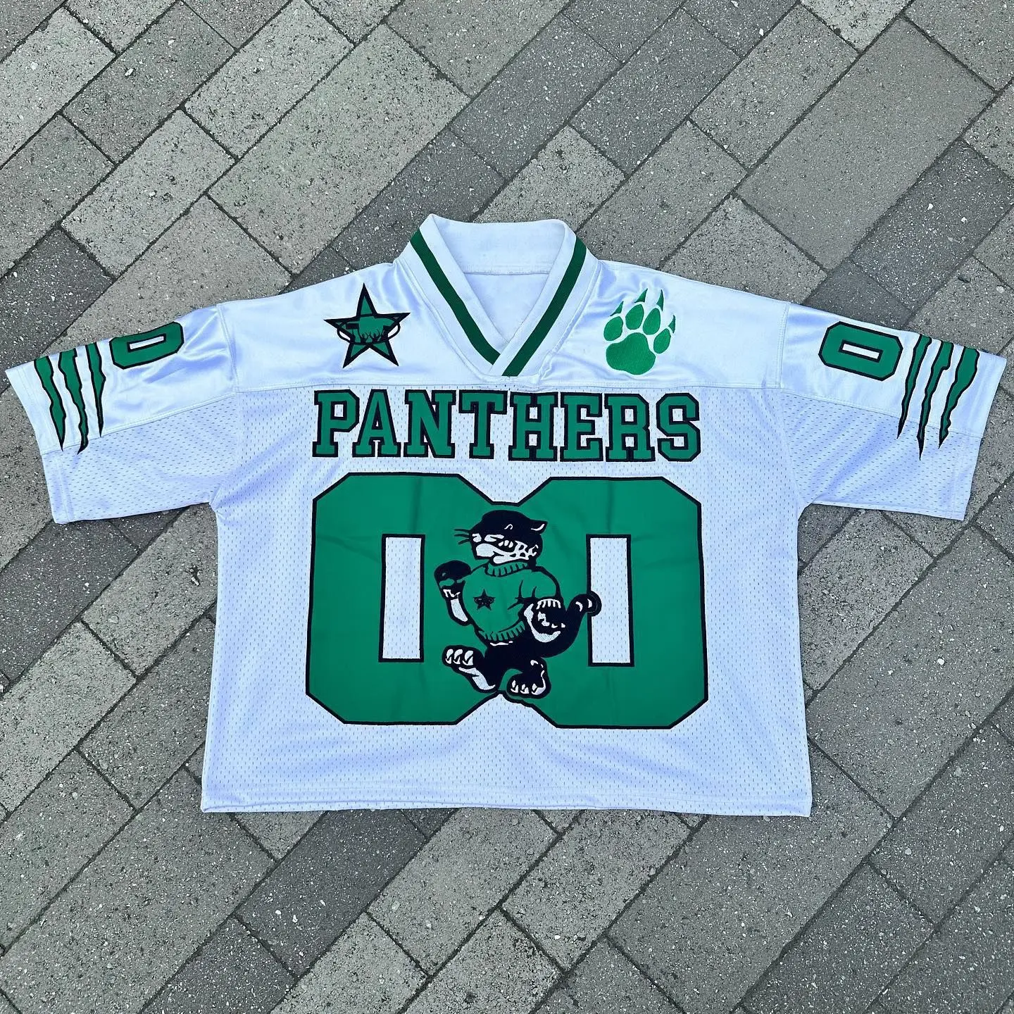 No. 00 Print Sports Jersey, Custom Name & Number Football Jersey, Personalized Athletic Shirt, Vintage Game Day Sportswear