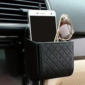 Car Air Vent Storage Box, Multifunctional Car Air Outlet Storage Bag, Car Interior Accessories, Car Organizer for Phone, Sunglasses, Lipstick, Car Key, Car Organization Supplies
