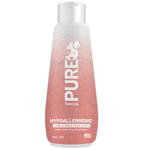 TropiClean PURE Hypoallergenic Plant-Based Pet Grooming 2 Kit