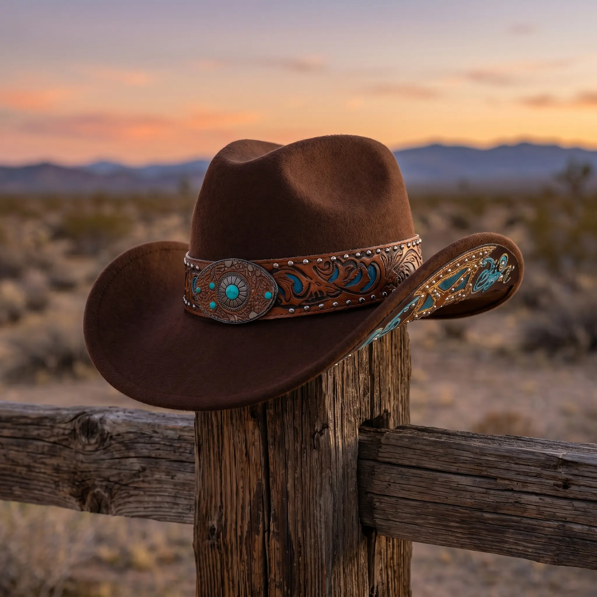 Unisex Wide Brim Western Cowboy Hat, Versatile Retro Fedora, American Vintage Style, Rope Brim Hat